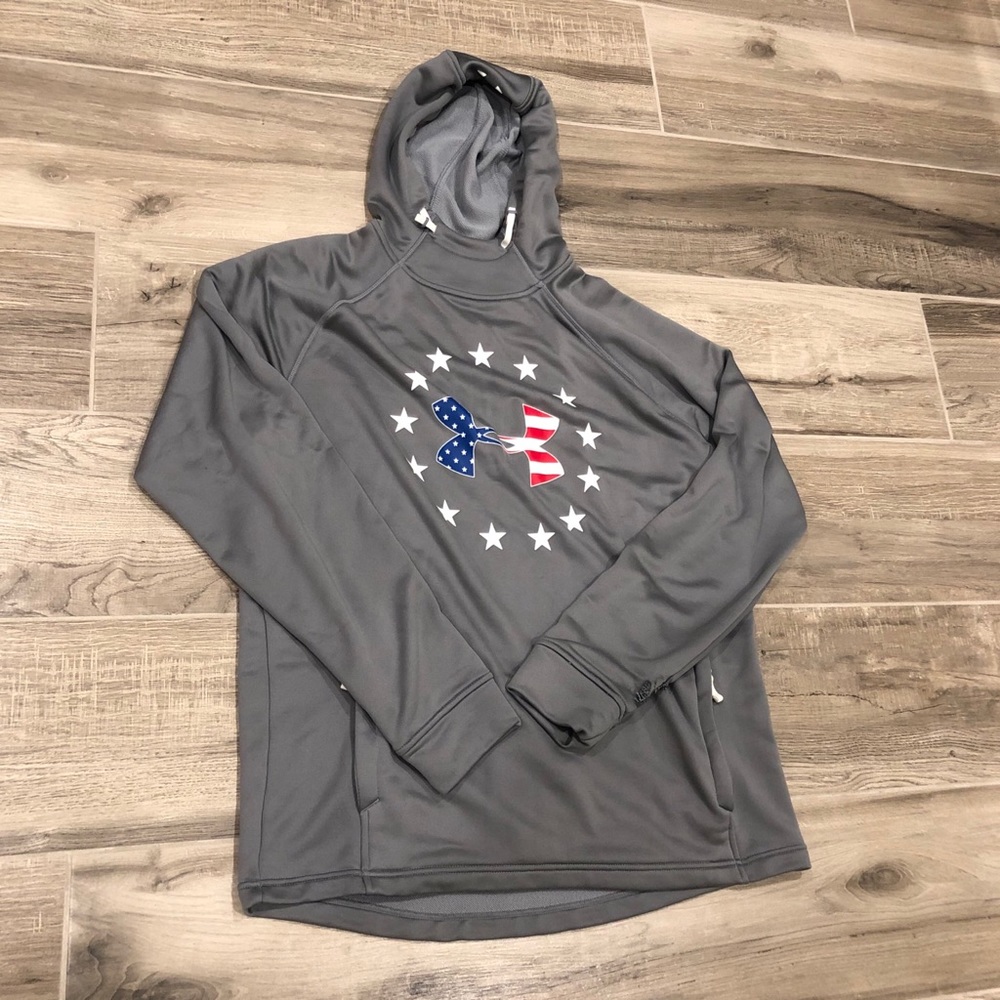 Men’s Grey Under Armour Hoodie